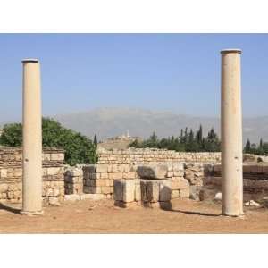  Ruins, Aanjar, UNESCO World Heritage Site, Bekka Valley, Lebanon 