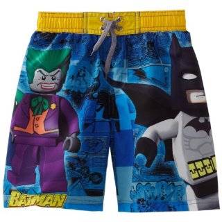 BatMan Boys 2 7 Lego Swim Trunk by Batman