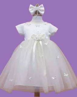 BRAND NEW White baby dress is perfect for occasions such as wedding 