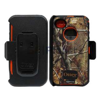 for Apple iPhone 4S 4 OtterBox Realtree Camo Defender Case Cover 