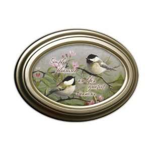   Birds Musical Jewelry Box Plays You Light Up My Life