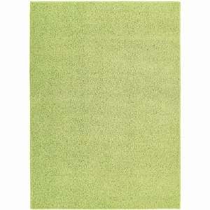  Modern Lime Green Shag Area Rug 4ft X 6ft (4x6 5x7) Solid 
