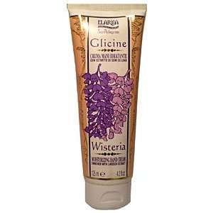   Elariia Wisteria Hand Cream With Linseed Extract 4.2 Fl.Oz. From Italy