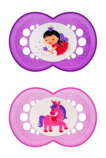 Mam Fairytale Orthodontic Silicone Pacifiers  6+M 845296026842  