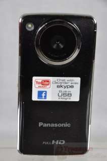 Panasonic TA 1 Ultrathin HD Pocket Camcorder Enabled with Skype 