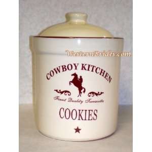 Cowboy Kitchen Cookie Jar 