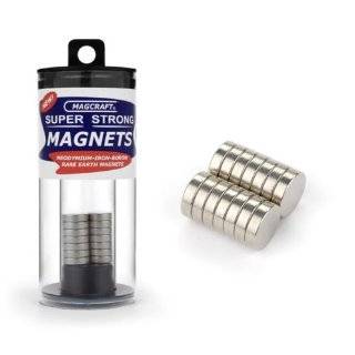 Magcraft NSN0802 1/2 Inch by 1/8 Inch Rare Earth Disc Magnets, 14 