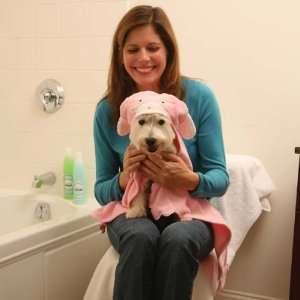  Dog Hooded Towel   Bath Cozy Towel for Dogs   Bunny Pet 