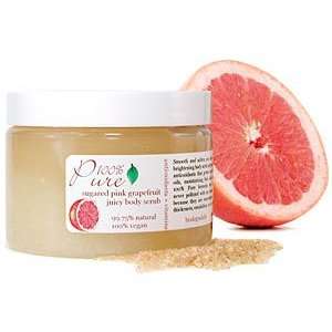  100% Pure Juicy Pink Grapefruit Sugared Body Scrub   12 oz 
