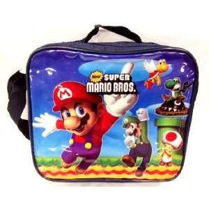 Super Mario Bros Lunch Box (Mario, Luigi, Red Toopa Koopa, Yoshi, Red 