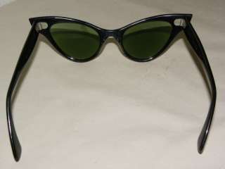 VINTAGE RAY BAN RARE 1950S CATEYE SUNGLASSES PEARL WHITE   