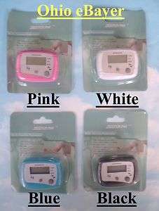 LCD Pedometer Step Calorie Counter Walking Distance Counter   COLOR 