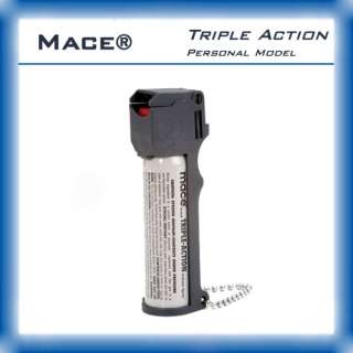 Mace Brand Triple Action Pepper Spray Personal Model   with UV Dye 