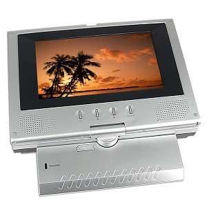  Memorex MVDP1076 7 Inch Swivel Widescreen Portable DVD Player 