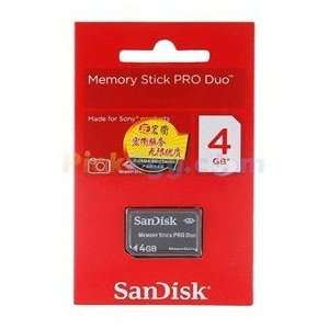  4GB Memory Stick Pro Duo Electronics