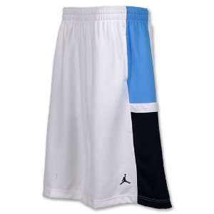 NIKE Jordan Mens Bankroll Basketball Shorts, White/University Blue