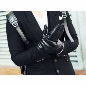   Iphone Ipad Ipod Itouch Touch Screen Gloves Geniune Leather Gloves   S