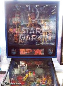 Data East Star Wars Pinball Machine GREAT SHAPE LOOK  