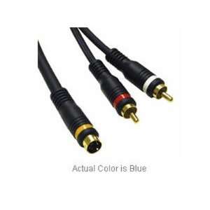   Stereo Audio Cbl 24k Gold Plated Heavy Duty Connectors Electronics