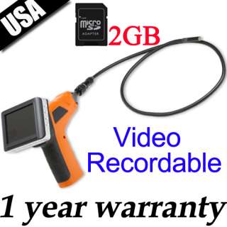 2GB wireless Pipe Borescope Endoscope Inspection camera record Monitor