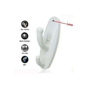    1280 x 960 Mini Clothes Hook with Spy Camera White