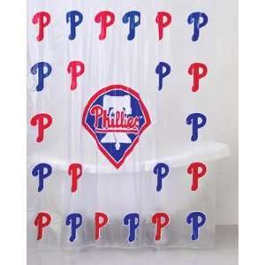    Philadelphia Phillies Shower Curtain   72X72