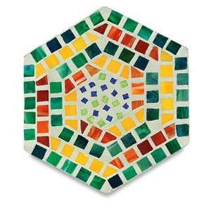  Stepping Stone Mosaic Molds   16, Hexagonal Mold Arts 