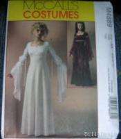   Medieval, Snow Queen, Arwen, Eowyn Gown Costume Pattern 6 12  