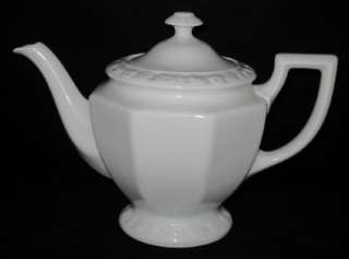 Rosenthal MARIA WHITE 10430 Tea Pot & Lid, 5  
