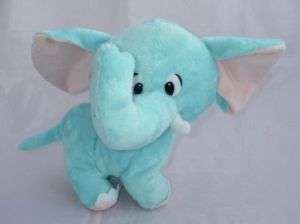 CIRCUS CIRCUS Blue/Pink Plush Elephant Stuffed Animal  