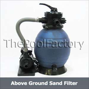 SAND FILTER SYSTEM for Above Ground Swimming Pools   NEW  