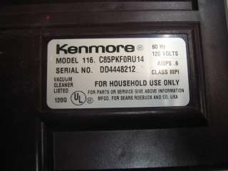 Kenmore Model 116 Powermate Junior Vacuum Attachment  