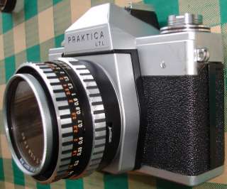 PRAKTICA LTL WITH T 1  2.8/50mm LENS ZEISS JENA  