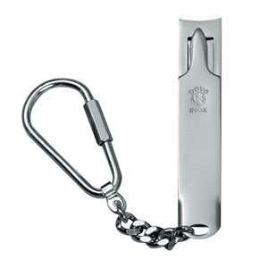  Dovo Small Nail Clippers with Keyring, S/S, Satin Finish 