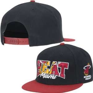  47 Brand Miami Heat Infiltrator Snapback Hat