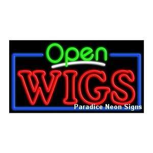  Open Wigs Neon Sign