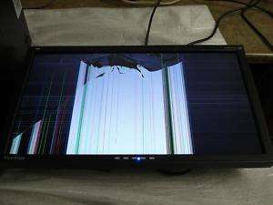 ViewSonic VG2027WM 20 LCD Monitor TFT Broken screen  