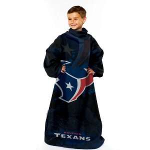  Houston Texans NFL Youth Smoke Huddler Throw Blanket with 