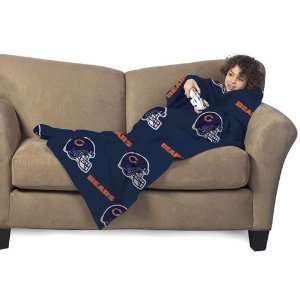  Chicago Bears NFL Youth Huddler Throw Blanket with Sleeves 