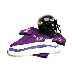 Baltimore Ravens Youth NFL Team Helmet and Uniform Set (Small)   Small