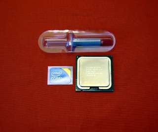   Quad Core processing G0 stepping SLACR CPU with a thermal paste