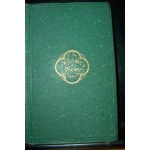    Oliver Wendell Holmes Poems 1869 Oliver Wendell Holmes Books
