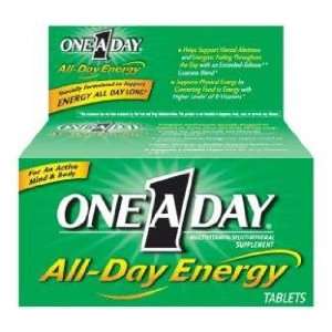  One A Day All Day Energy Tablets 50 Health & Personal 