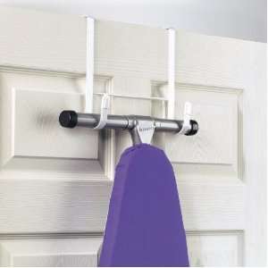   66500 Over The Door Ironing Board Holder, White