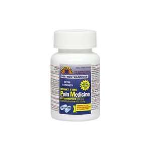   Mg Night Time Pain Medicine 500 mg 100 Caplets