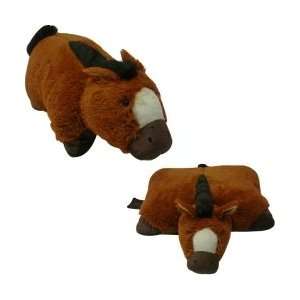  Plush Brown Horse Pillow Pet Large 18 Toys & Games