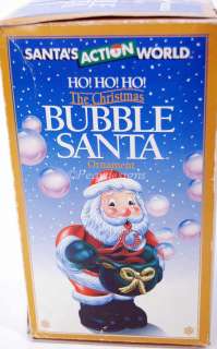 Vintage Musical Bubble Blowing Santa   WAND PART  