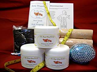 European Dry Mineral Body Wrap Kit   Lose Inches   Complete at Home 