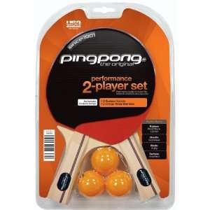 Ping Pong Performance Two Player Racket Set