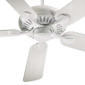   Pinnacle Patio Collection Studio White Finish Ceiling Fan Home
